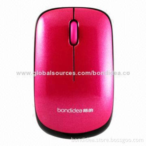 Portable Wireless 3D Optical Mouse, Sized 102.4 x 57.8 x 35.8mm